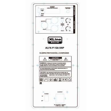 Акустическая система XLINE ALFA P-12A DSP